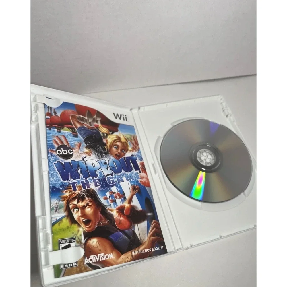 Wipeout The Game Nintendo Wii ABC TV Series Activision Complete CIB RVL-P-SQTE